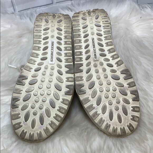 Skechers Shape Ups #11800 White Fitness Shoe Sz 9 - Picture 6 of 7